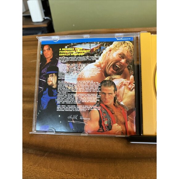 WWF World Wrestling Federation Full Metal: The Album CD 1995 ( GERMANY IMPORT ) - Picture 5 of 6